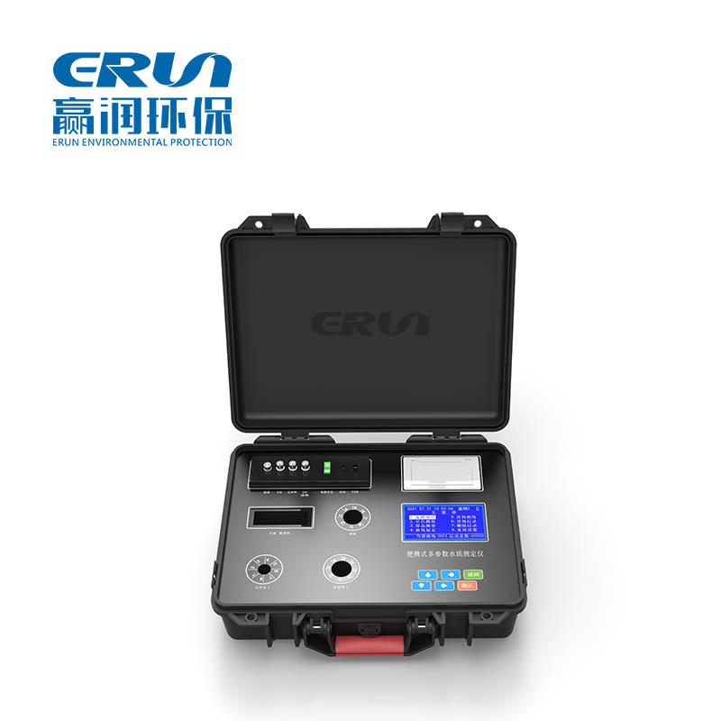 ERUN-SP-M9000便携式多参数水质测定仪为例