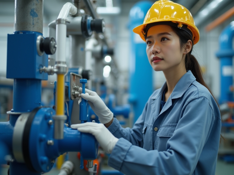 大型工业水处理除盐系统现场 大型工业水处理除盐系统现场