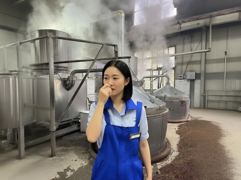 酒厂酿造发酵现场