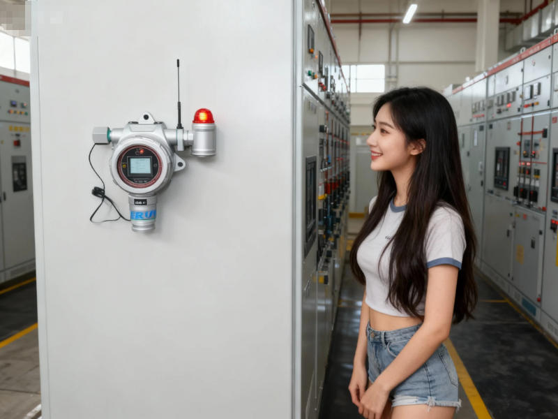 变电站全氟己酮灭火剂泄漏监测现场 变电站全氟己酮灭火剂泄漏监测现场