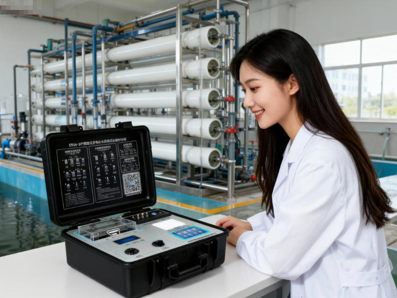 反渗透市政供水现场水质检测