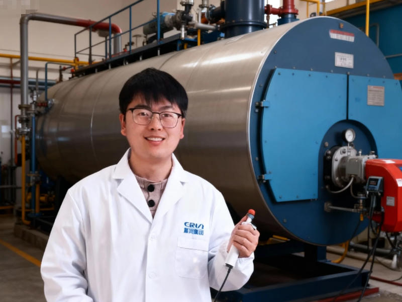 现代化大型工业锅炉现场