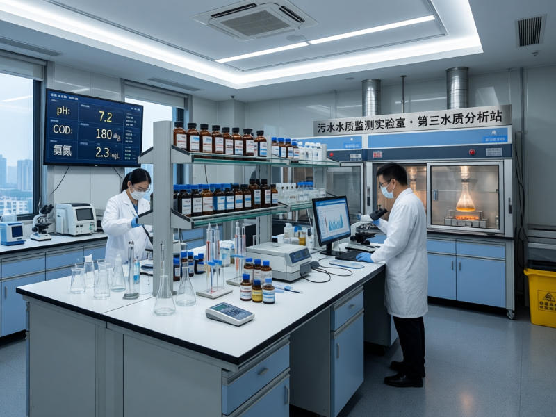 污水检测实验室