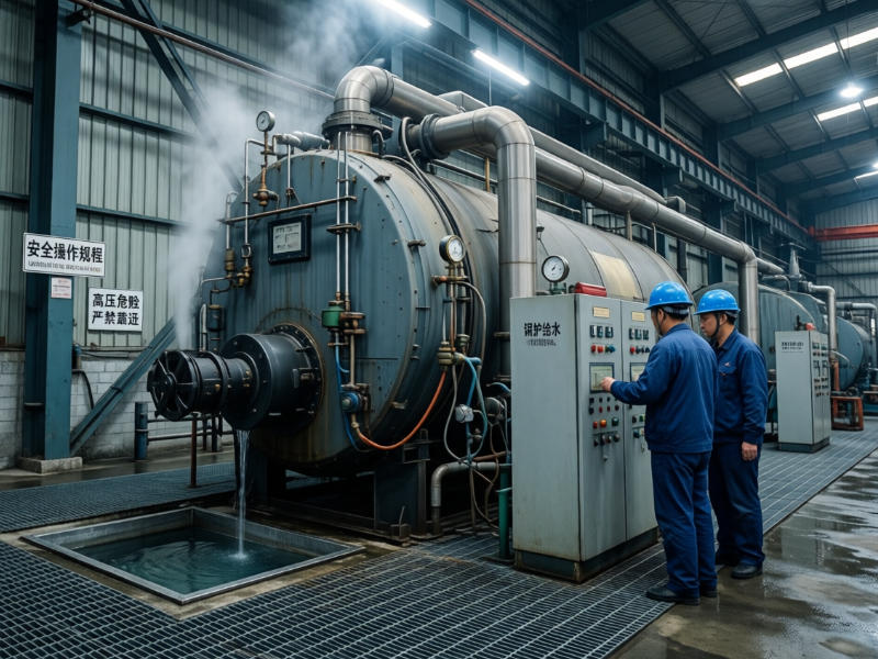 电厂锅炉给水系统